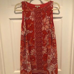 Max Studio floral  shift dress ( s )